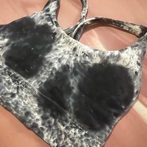 Lululemon tie dye sports bra